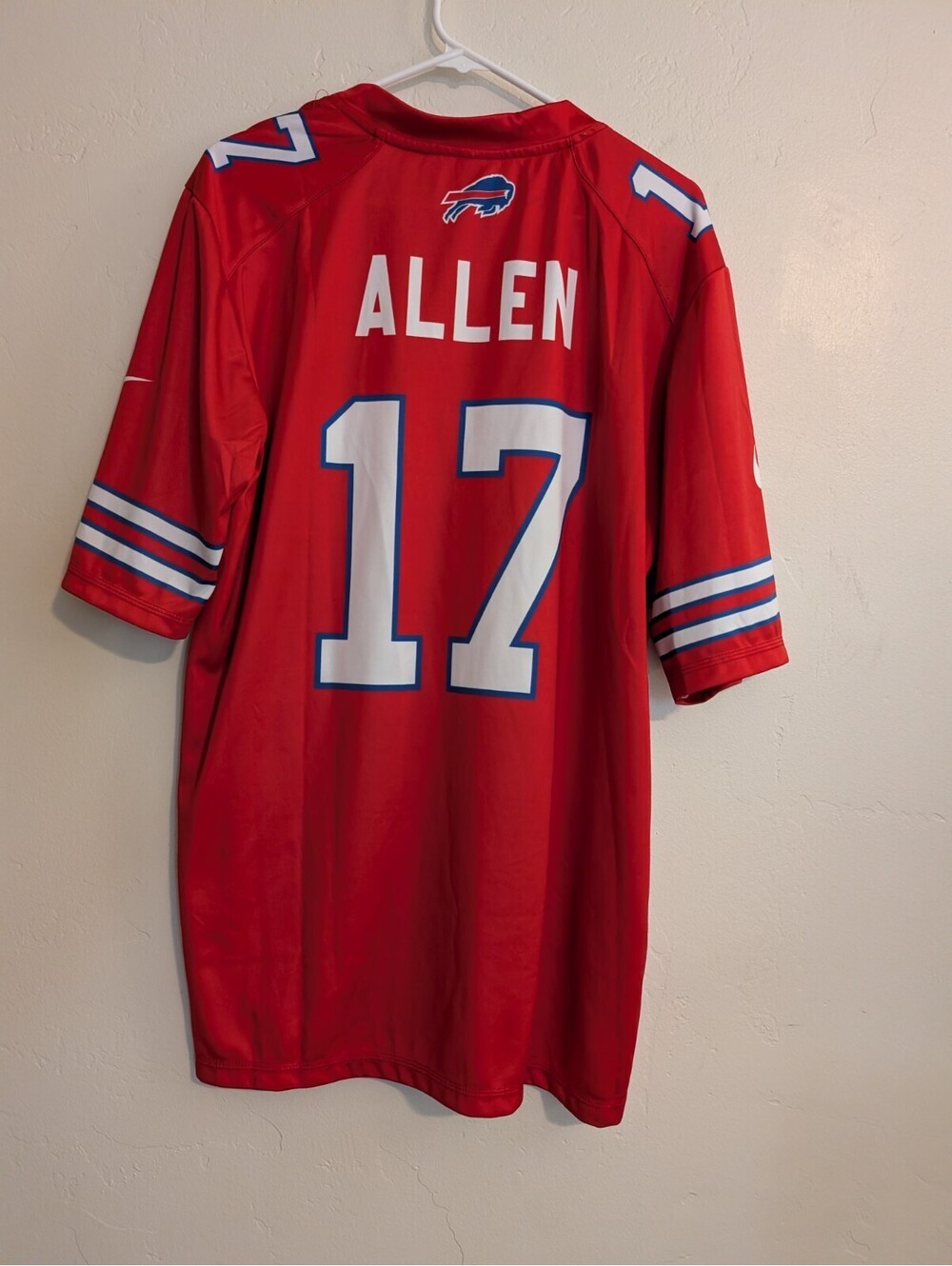 Nike Josh Allen Buffalo Bills Jersey #17 Red NFL Game 3XL XXL Bills Mafia - Picture 8 of 9